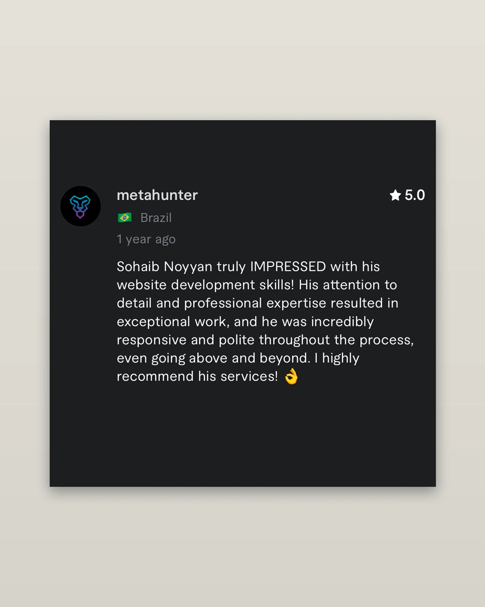 Metahunter from Brazil review for initialwebsite | Sohaib Mumtaz